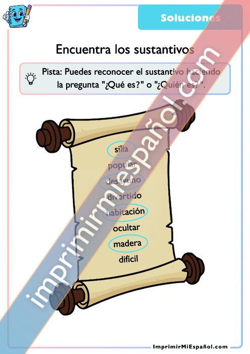 Clave de respuestas