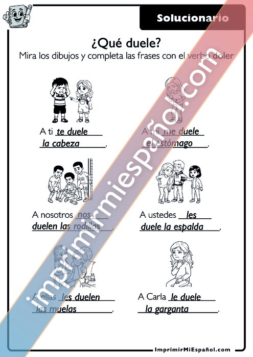 Clave de respuestas