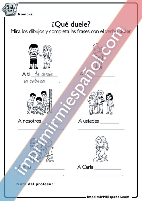 Para colorear