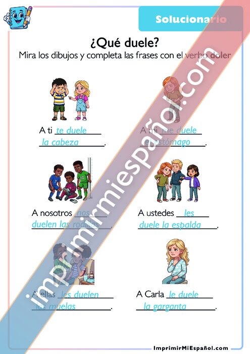 Clave de respuestas