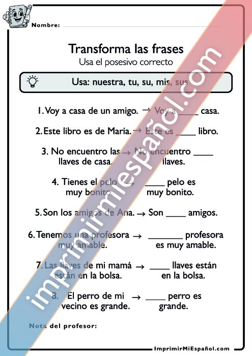 Para colorear