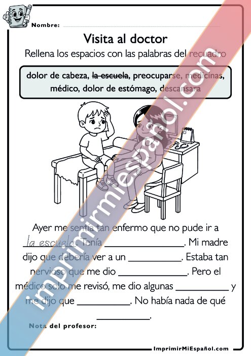 Para colorear