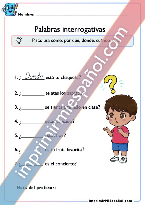 Worksheet