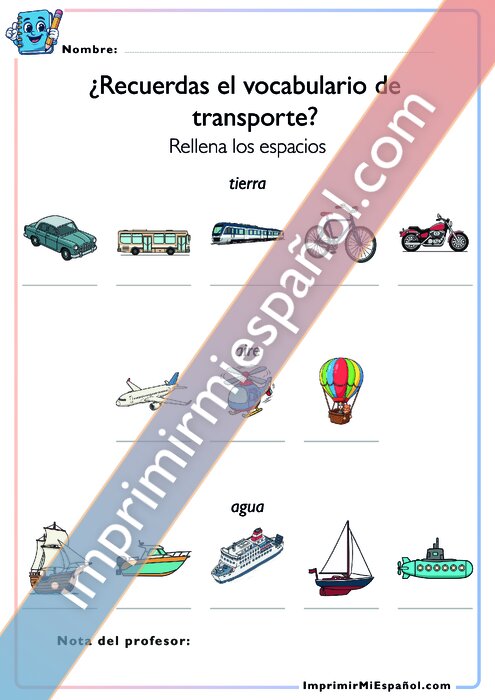 Medios de transporte