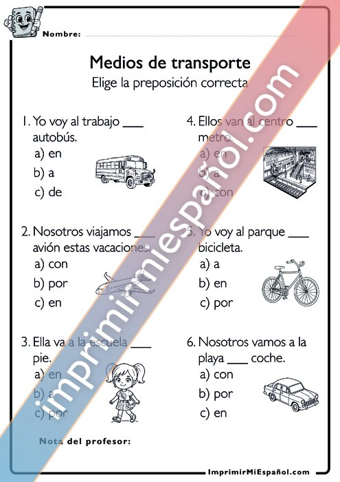 Para colorear