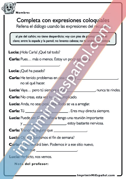 Para colorear