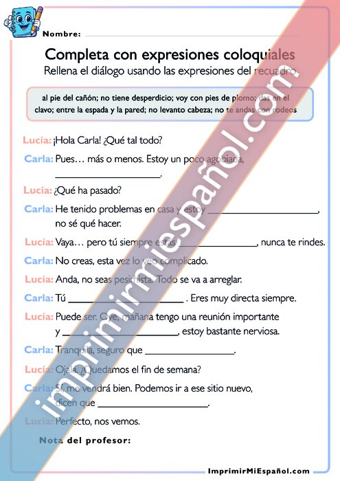 Worksheet
