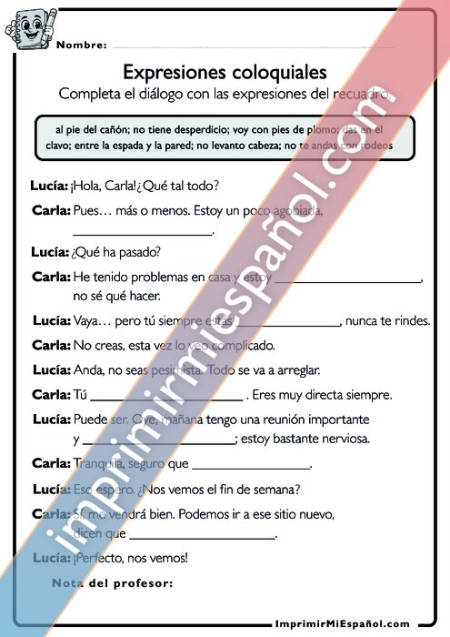 Para colorear