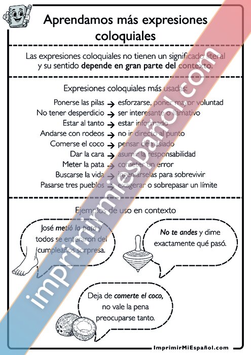 Para colorear