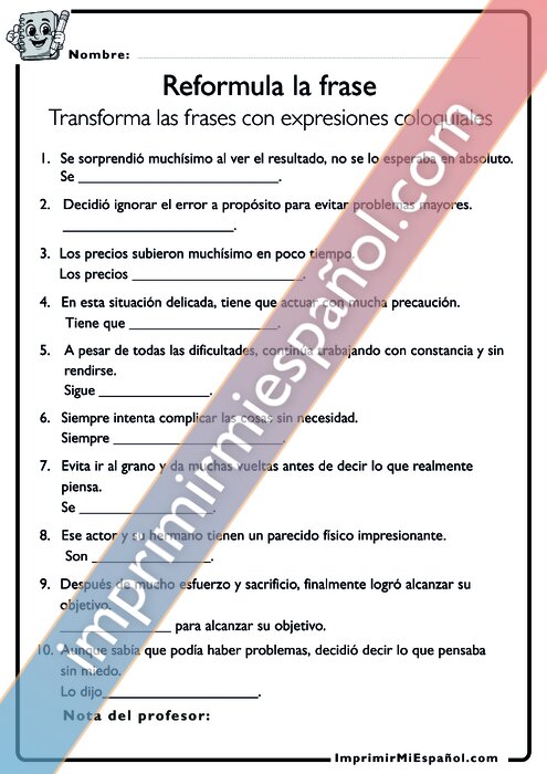 Para colorear
