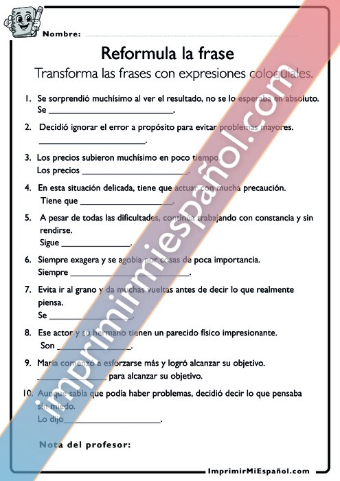 Para colorear