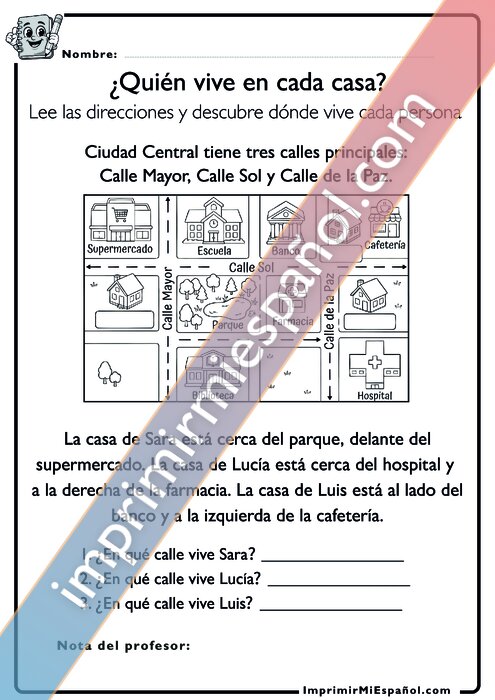 Para colorear