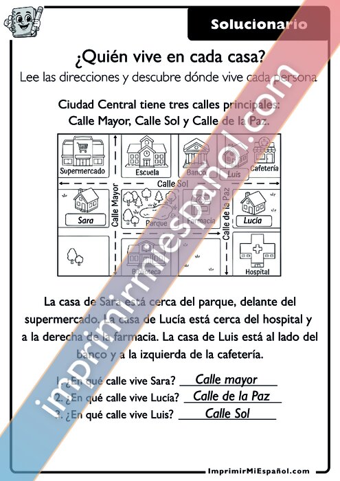 Clave de respuestas