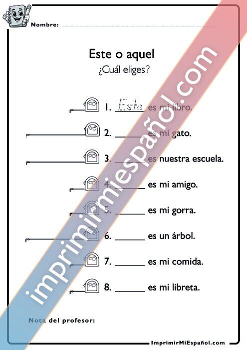 Para colorear