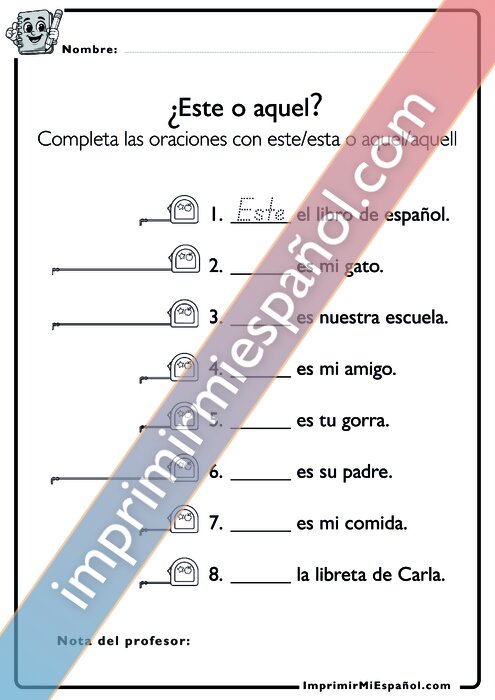 Para colorear