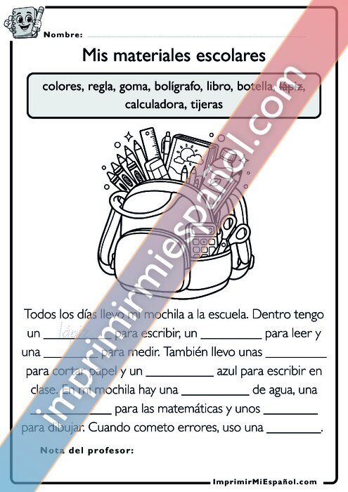 Para colorear