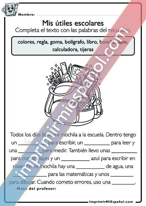 Para colorear