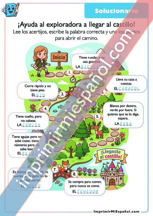 Clave de respuestas