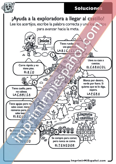 Clave de respuestas
