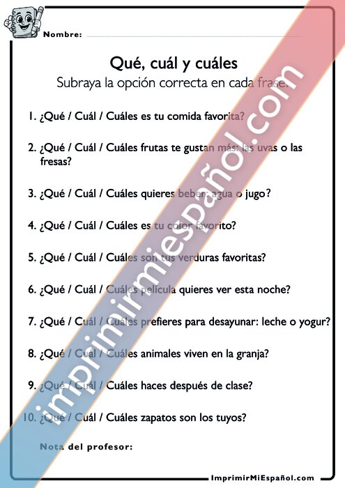 Para colorear
