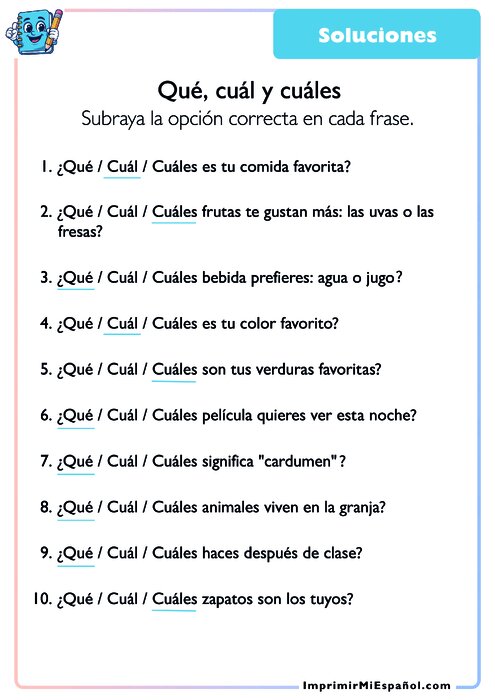 Worksheet