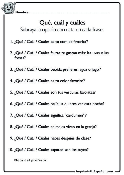 Para colorear