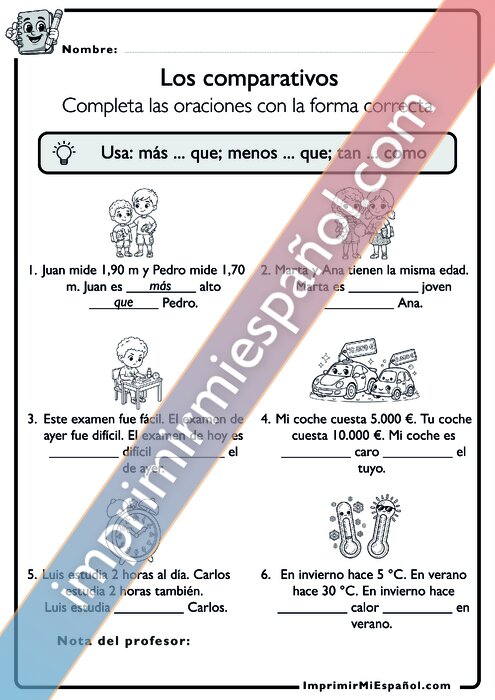 Para colorear