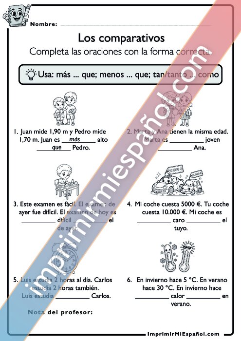 Para colorear