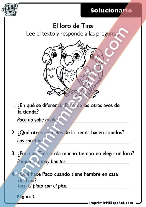 Clave de respuestas