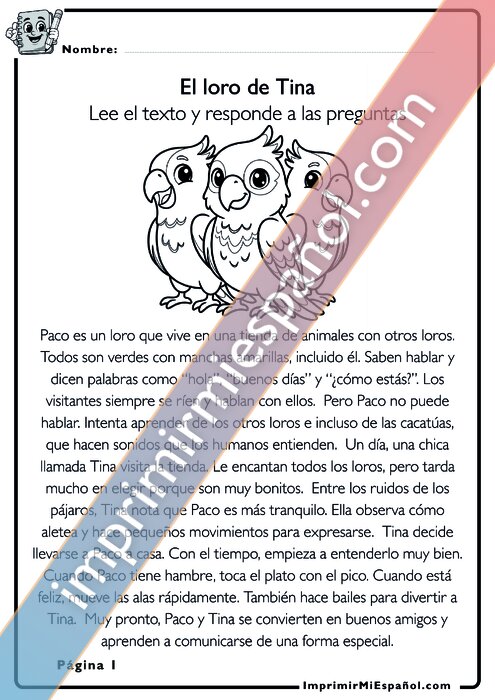 Para colorear