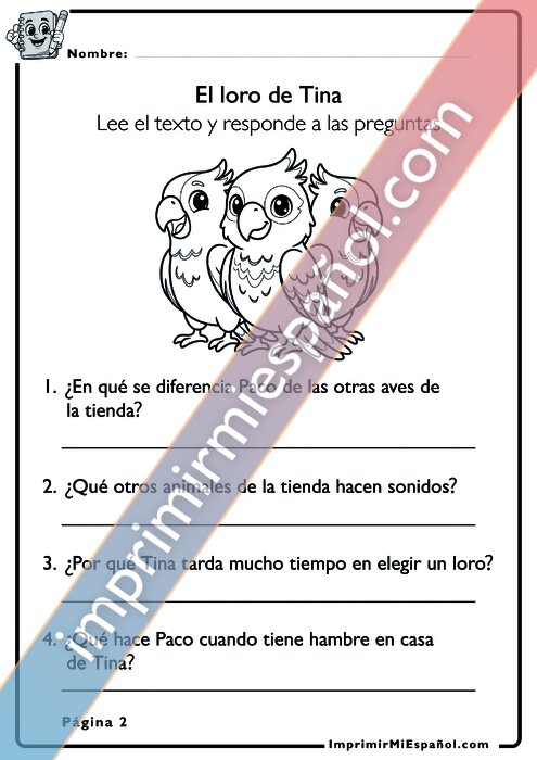 Para colorear