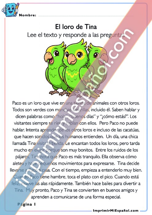 El Loro de Tina
