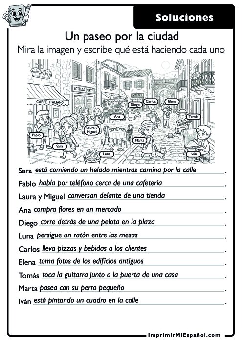 Para colorear