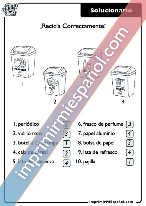 Clave de respuestas