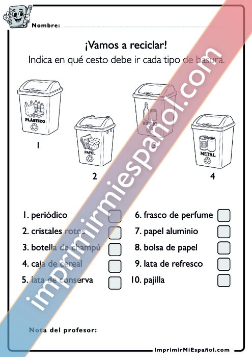 Para colorear