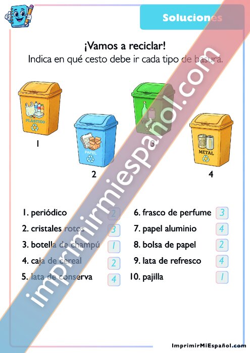 Clave de respuestas