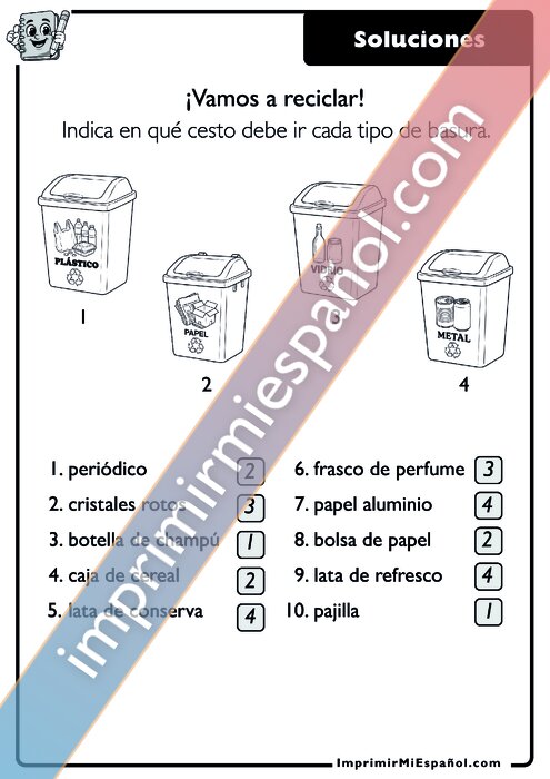 Clave de respuestas