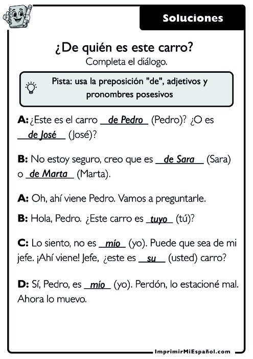 Para colorear