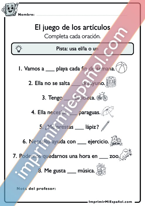 Para colorear
