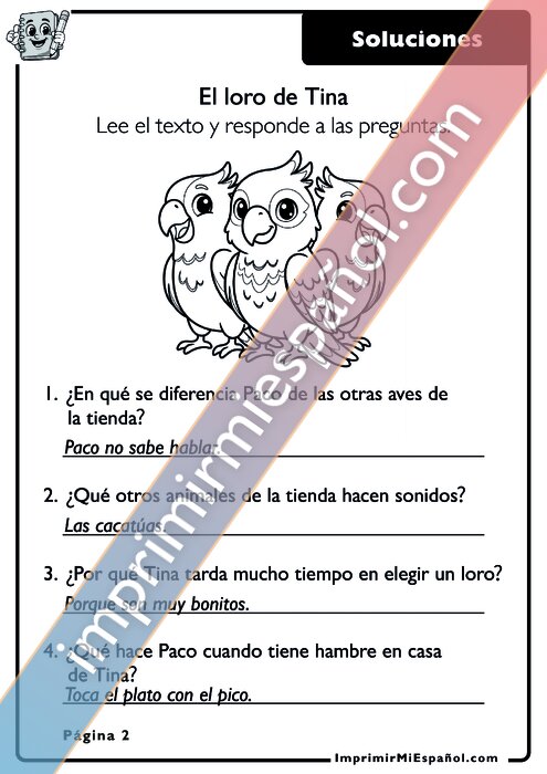 Clave de respuestas