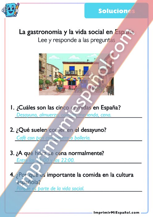 Clave de respuestas