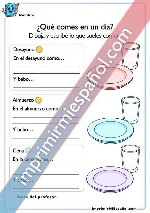 Qué comes en un día