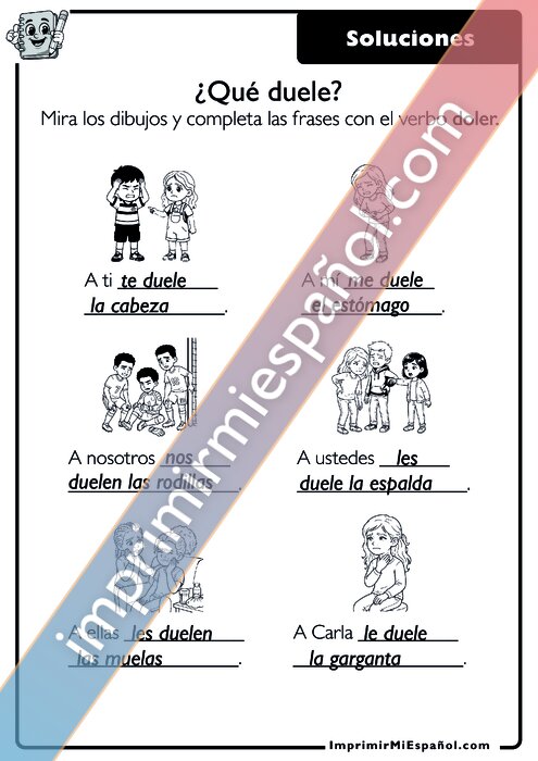Clave de respuestas