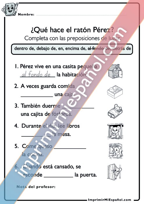 Para colorear