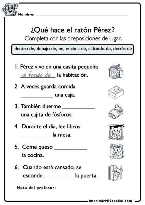 Para colorear