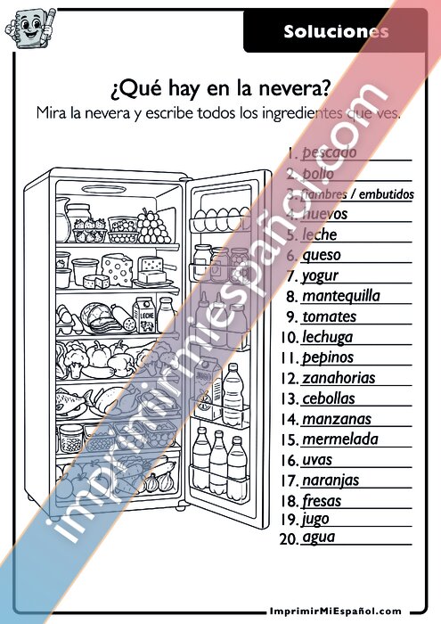 Clave de respuestas