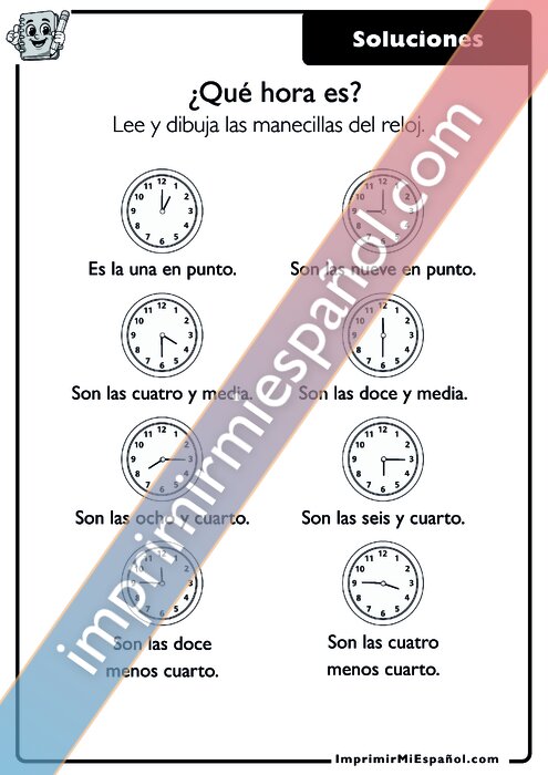 Clave de respuestas