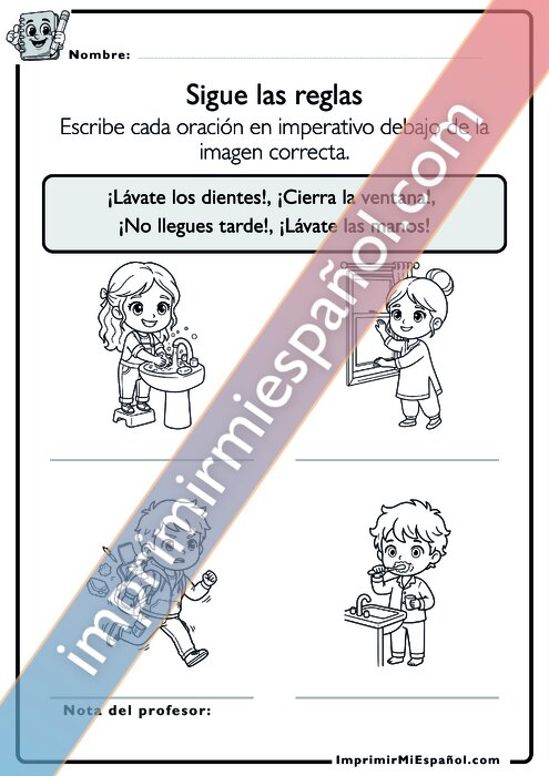 Para colorear