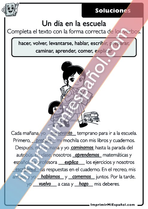 Clave de respuestas