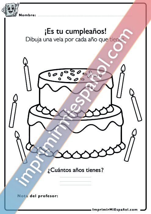 Para colorear